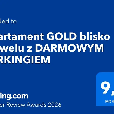 Apartamento Gold Blisko Wawelu Z Darmowym Parkingiem Cracovia